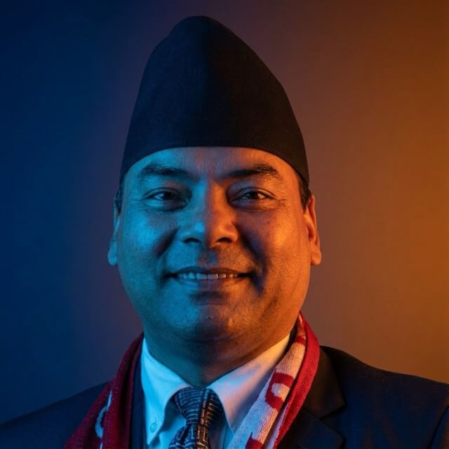 Portrait of Hempal Shrestha